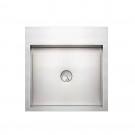 WHCOLV17RD-HAMMERED COPPER Copperhaus round drop-in/undermount basin with hammered texture