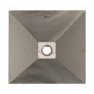 WHI-WHNCMB002 Noah's Collection wall mount square stainless steel bath sink