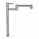 WHI-WHPF0502-C Decohaus tall deck mount pot filler with lever handle and single swing arm