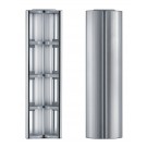 WHI-WHRAX-63 Vertical wall mount storage cabinet with adjustable shelf heights.