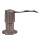 WHI-WHSD125-BN Solid brass soap/lotion dispenser