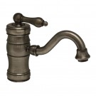 WHI-WHSL3-9722-P Vintage III single hole/single lever lavatory faucet with traditional spout and pop-up waste