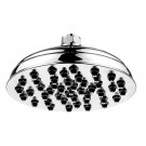 WHI-WHSM01-8-C Showerhaus sunflower rainfall showerhead with 45 spray nozzles - solid brass construction with adjustable ball joint