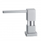 WHI-WHSQ-SD003-BN Q-Haus solid brass soap/lotion dispenser