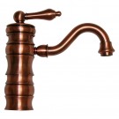 WHI-WHVEG3-1095-ACO Vintage III single hole/single lever lavatory faucet with traditional swivel spout