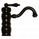 WHI-WHVEG3-1095-ORB Vintage III single hole/single lever lavatory faucet with traditional swivel spout