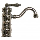 WHI-WHVEG3-1095-C Vintage III single hole/single lever lavatory faucet with traditional swivel spout
