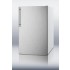 FF511LX7SSHV Commercially listed 20" wide counter height all-refrigerator for general purpose use, auto defrost with a stainless steel door, thin handle, and white cabinet