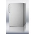 FS408BLXBI7SSTBADA Commercially listed ADA Compliant 20" wide built-in undercounter all-freezer, -20