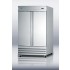 SCFF495 Commercially approved frost-free reach-in two-door freezer in complete stainless steel; replaces SCFI495