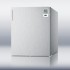 FS22LCSSMED Compact all-freezer in stainless steel capable of -20 C degree operation, with lock, alarm with temperature display, and hospital grade cord