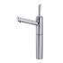 514.453TF-P Blairhaus Monroe deck mount tub filler set with smooth lined arcing spout, octagon-shaped lever handles, beveled escutcheons, hand held shower with white accents & built-in diverter