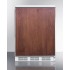FF6FR Freestanding counter height all-refrigerator with stainless steel frame for custom panels