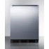 FF7BSSHHADA ADA compliant commercial all-refrigerator for freestanding use, with black cabinet, stainless steel door, and horizontal handle