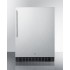 SPR627OSSSHV Outdoor all-refrigerator for built-in use, with lock, digital thermostat, stainless steel wrapped door, and thin handle
