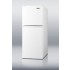 FF71 Two-door frost-free refrigerator-freezer in slim 18" width and ADA compliant 46" height