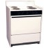 SEM211CBisque 220V electric range in 30" width