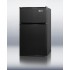 CP35B Compact ENERGY STAR listed two-door refrigerator-freezer with cycle defrost and zero degree freezer in black
