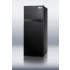 FF1112BLIM Frost-free refrigerator-freezer with icemaker in slim 24" width and black exterior
