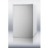 FF511LBISSHH 20" wide built-in undercounter all-refrigerator, auto defrost with a lock, stainless steel door, horizontal handle and white cabinet