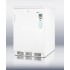CT66LBIMED Built-in undercounter refrigerator-freezer for medical applications with temperature alarms, external display, cycle defrost, and front lock