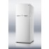 FF1062LLF2 Frost-free refrigerator-freezer with 24" footprint, glass shelves, and combination lock
