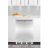 FF6L7BISSHH Commercially approved built-in undercounter all-refrigerator with lock, stainless steel door and horizontal handle