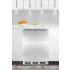 FF6L7BISSHHADA Commercially approved, ADA compliant built-in undercounter all-refrigerator with stainless steel door, horizontal handle, and lock