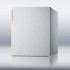 FFAR22LWCSS Compact all-refrigerator in stainless steel with automatic defrost and front lock; replaces FFAR22LCSS