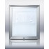 FFAR22LWGL7CSS Compact commercially listed auto defrost all-refrigerator w/glass door, lock, and stainless steel cabinet