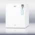FFAR22LWMEDDT Compact auto defrost all-refrigerator with a digital thermostat, lock, internal fan, temperature alarm, and hospital grade cord