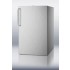 FS408BLBI7 Series Commercially listed 20" wide built-in undercounter all-freezers, -20 C capable with a lock and large selection of exterior finishes