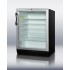 SCR600LBIADA Series ADA compliant beverage centers for built-in commercial use, with glass doors and factory installed locks
