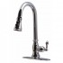 UF12100 (Chrome) "Signature Collection" Single-Handle Kitchen Faucet With Pull-Down Spray