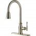 UF13403 (Stainless Steel)  "Traditional Collection" Single-Handle Kitchen Faucet With Pull-Down Spray