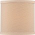 V0018-34 HANDCRAFTED LINEN SHADE