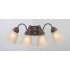 V1494-79 4-light Antique Bronze Bathroom Vanity