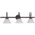 V1583-79 Troy 3-light Antique Bronze Bathroom Vanity