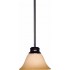V2151-79 Troy 1-light Antique Bronze Mini-Pendant