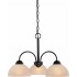 V2273-79 Bernice 3-light Antique Bronze Chandelier