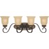 V2294-82 Bristol 4-light Vintage Bronze with Antique Gold Bathroom Vanity