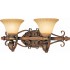V3242-58 Venetian 2-light Heirloom Umber Bathroom Vanity