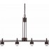 V3774-79 Carena 4-light Antique Bronze Chandelier