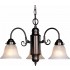 V4323-79 Marti 3-light Antique Bronze Chandelier