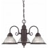 V4713-79 Roth 3-light Antique Bronze Chandelier