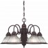 V4715-79 Roth 5-light Antique Bronze Chandelier