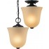 V5060-79 Hammond 1-light Antique Bronze Bowl-Shaped Pendant or Semi-Flush Ceiling Mount