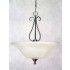 V6366-33 Minster 3-light Brushed Nickel Bowl-Shaped Pendant