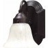 V6451-27 Marti 1-light Florence Bronze Bathroom Wall Sconce