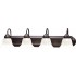 V6454-79 Minster 4-light Antique Bronze Bathroom Vanity